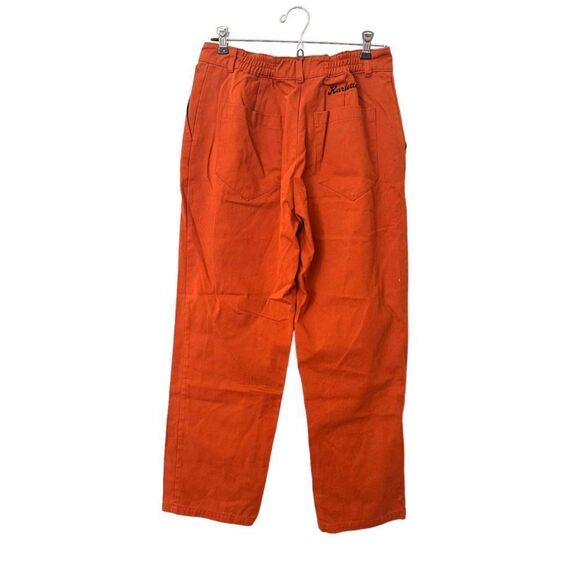 KARLETTAS High Rise Terracotta Relaxed Pant Sz 30 - Picture 4 of 7